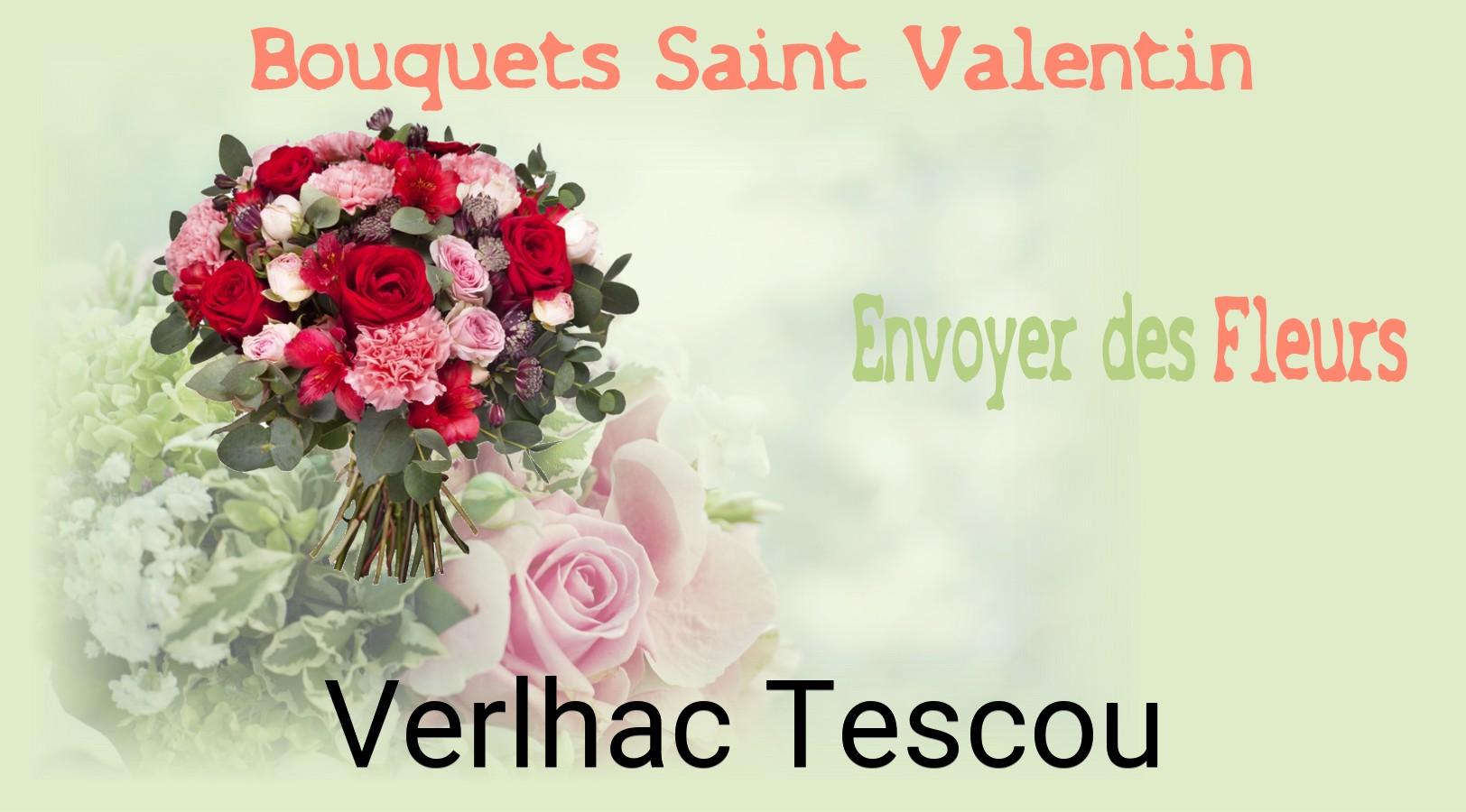 Roses de Saint-Valentin livrées à Verlhac-Tescou